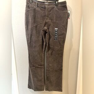 St. John's Bay Grey Corduroy Trousers